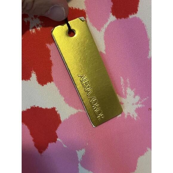 Alexia Admor Valeri Asymmetric Ruffle Cocktail Dress Medium - Picture 9 of 16